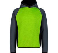 CMP - Felpa da uomo con cappuccio fisso in pile Stretch Performance, Acido Mel., 46