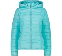 CMP - Giacca da donna in nylon con cappuccio removibile, Acqua, 44
