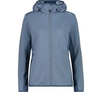 CMP - Women's Striped Jacquard Jacket Fix Hood - Giacca in pile 40 grigio