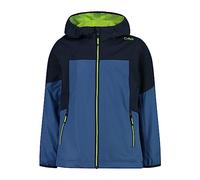 CMP - Giacca antistrappo da bambini con cappuccio fisso, Dusty Blue, 116