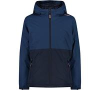 CMP Giacca Cappuccio Fix Hood, Blu-Blue Ink, 128 Bambine e Ragazze