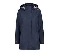 CMP, Cappuccio con bottoni a pressione della giacca da donna, Black Blue, M