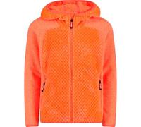 CMP - Giacca da bambina ibrida in pile Highloft con cappuccio fisso, Calypso, 164