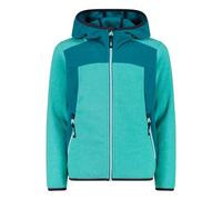 CMP Giacca Da Bambina In Pile Knit Tech Con Cappuccio Fisso Giacca da bambina in pile Knit Tech con cappuccio fisso Unisex - Bambini e ragazzi