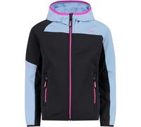CMP - Giacca da bambina in pile Stretch Performance con cappuccio fisso, Antracite, 128