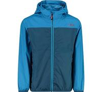 CMP - Giacca da bambino con cappuccio antipioggia, Deep Lake, 128