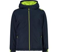 CMP Giacca Da Bambino Con Cappuccio Fisso Unisex - Bambini e ragazzi, Black Blue 494, 152