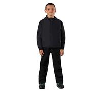 CMP Giacca da Bambino con Cappuccio Fisso Unisex - Bambini e Ragazzi, Antracite-Reef X7, 104