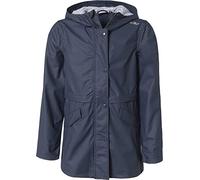 CMP Giacca da Bambino con Cappuccio Fisso Unisex - Bambini e Ragazzi, Black Blue X9, 110