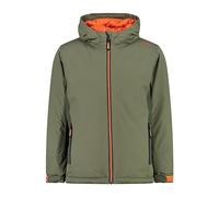 CMP Giacca da Bambino con Cappuccio Fisso Unisex - Bambini e Ragazzi, Kaki Z1, 116