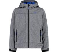 CMP Giacca da Bambino con Cappuccio Fisso Unisex - Bambini e Ragazzi, Nero Mel.-Royal, 92