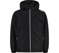 CMP Giacca da Bambino con Cappuccio Fisso Unisex - Bambini e Ragazzi, Nero Z1, 128
