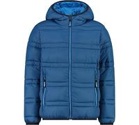 CMP Giacca da Bambino con Cappuccio Fisso Unisex - Bambini e Ragazzi, Petrol, 116