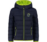 CMP - Giacca da bambino in nylon con cappuccio fisso, Black Blue, 104