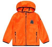 CMP - Giacca da bambino in pile Highloft con cappuccio fisso, Arancio, 140