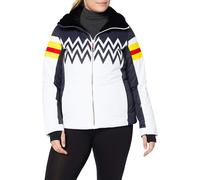 CMP Giacca da donna Giacca da sci Giacca invernale Giacca da neve, Bianco, 42