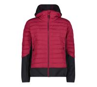 CMP Giacca da donna Hybrid Fix con cappuccio Amaranto