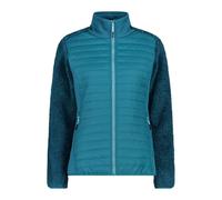 CMP - Giacca da donna ibrida in pile Highloft, Teal, 44