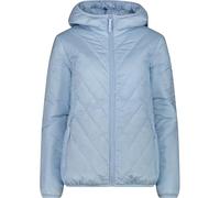 CMP - Giacca da donna in nylon con cappuccio fisso, Crystal, 54