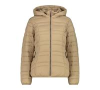 CMP - Giacca da donna in nylon con cappuccio removibile, Sesamo, 50