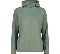 CMP - Giacca da donna in pile Grid Tech con cappuccio fisso, Mineral, 44