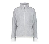 CMP - Giacca da donna in pile Highloft, Alluminio-Bianco, 44