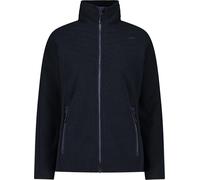 CMP - Giacca da donna in pile Knit Tech, Black Blue, 46