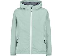 CMP - Giacca da pioggia antistrappo da bambini con cappuccio fisso, Jade, 110