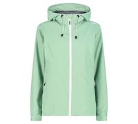 CMP - Giacca da pioggia antistrappo da donna con cappuccio fisso, Jade, 40