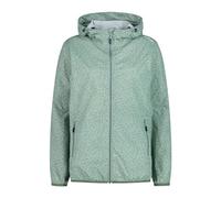 CMP - Giacca da pioggia da donna con cappuccio fisso, Jade, 40