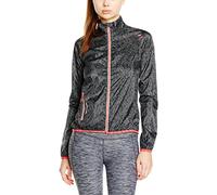 CMP giacca da Running da donna, Lauf Running Jacke, schwarz, D34, Nero, 34