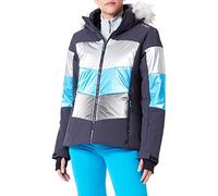 CMP Giacca da Sci WP 20.000 con Pelliccia Sintetica, Donna, u423, D42, Antracite