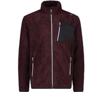 CMP - Giacca da Uomo, Burgundy-Antracite, 52
