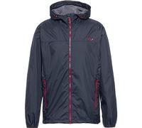 CMP - Giacca da uomo con cappuccio antipioggia, Antracite, 46