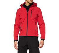 CMP - Giacca da uomo con cappuccio e zip, Ferrari-Nero, 50