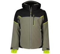 CMP - Giacca da Uomo con Cappuccio e Zip, Kaki, 48