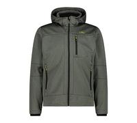 CMP - Giacca da Uomo con Cappuccio e Zip, Kaki Mel., 52