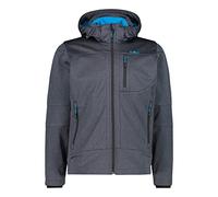 CMP - Giacca da uomo con cappuccio e zip, Titanio Mel., 48