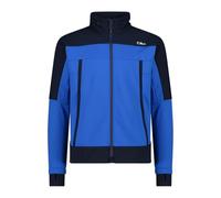 CMP - Giacca da uomo con cappuccio fisso in softshell accoppiato, Zaffiro, 48