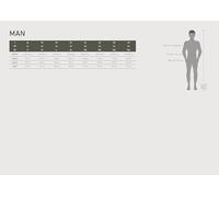 CMP - Giacca da uomo in nylon con cappuccio removibile, Dust, 48