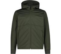 CMP - Giacca da uomo in softshell con cappuccio fisso, Forest, 52