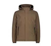 CMP - Giacca da uomo in softshell con cappuccio removibile, Corteccia, 56