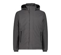 CMP - Giacca da uomo in softshell con cappuccio removibile, Dust, 52