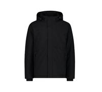CMP - Giacca da uomo in softshell con cappuccio removibile, Nero, 50