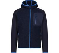 CMP - Giacca da uomo in Wooltech con cappuccio fisso, Black Blue, 52