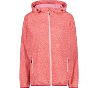 CMP - Giacca Donna con Cappuccio Antipioggia, Corallo, XXXL