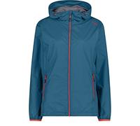 CMP - Giacca Donna Con Cappuccio Antipioggia, Deep Lake, S