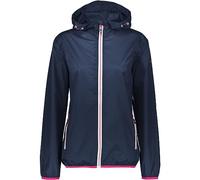 CMP - Giacca Donna Con Cappuccio Antipioggia, Navy, M