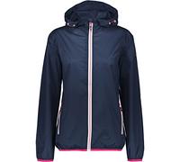 CMP - Giacca Donna Con Cappuccio Antipioggia, Navy, XS