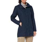 CMP - Giacca donna con cappuccio con bottoni a pressione, Black Blue, XS